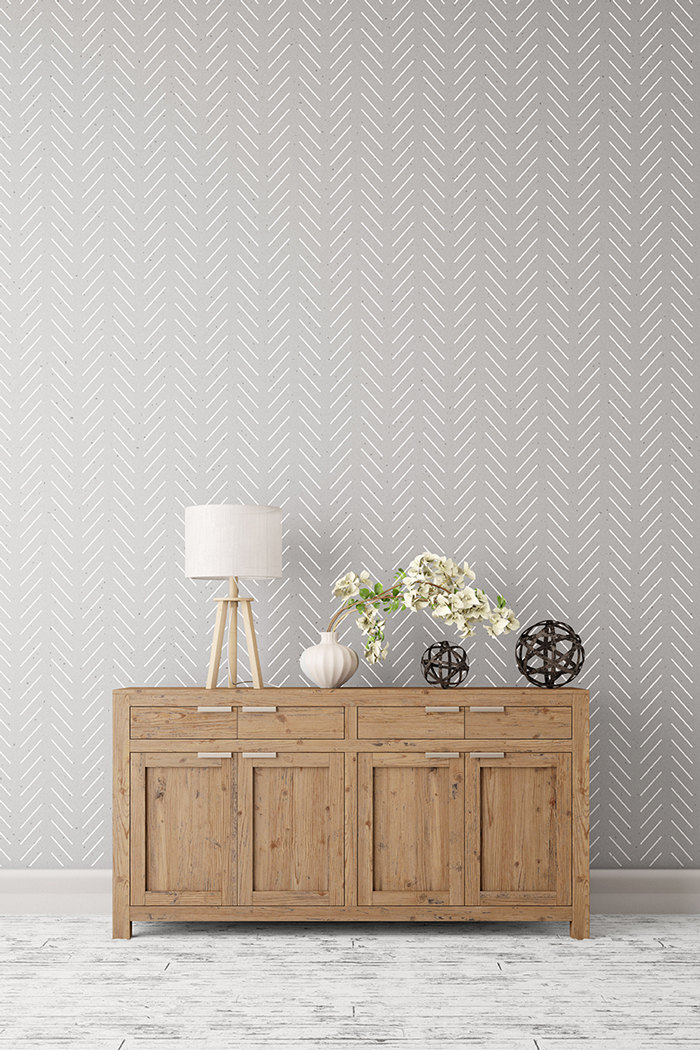 HERRINGBONE SIMPLE StenCilit